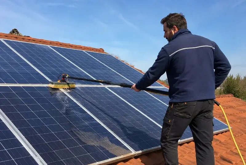 Nettoyage et entretien de panneaux solaires à Saint-Bonnet-sur-Gironde