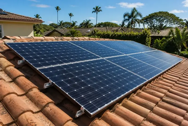 Installation de panneaux solaires à Saint-Bonnet-sur-Gironde